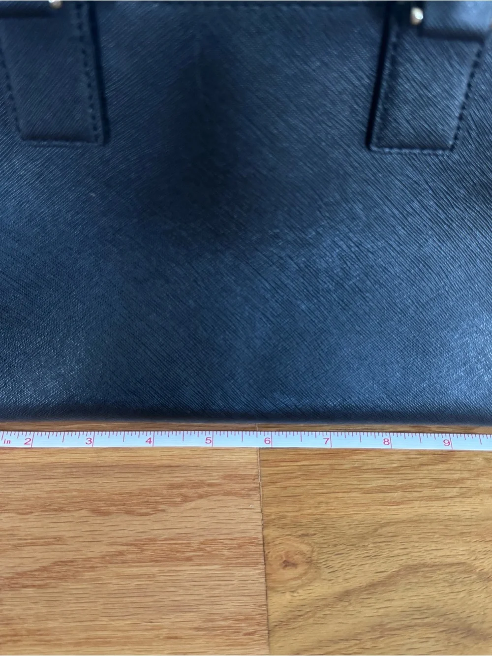 kate spade Black Saffiano Leather Satchel with Crossbody Strap